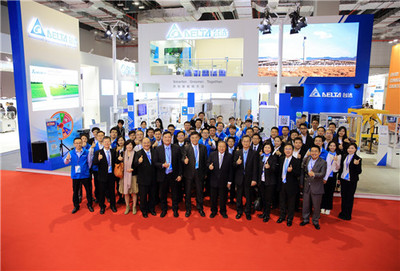 臺達布局綠色智造領域 機器人工作站亮相工博會